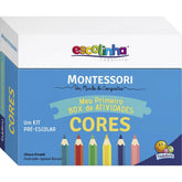 Escolinha MONTESSORI BOX de Atividades: Cores