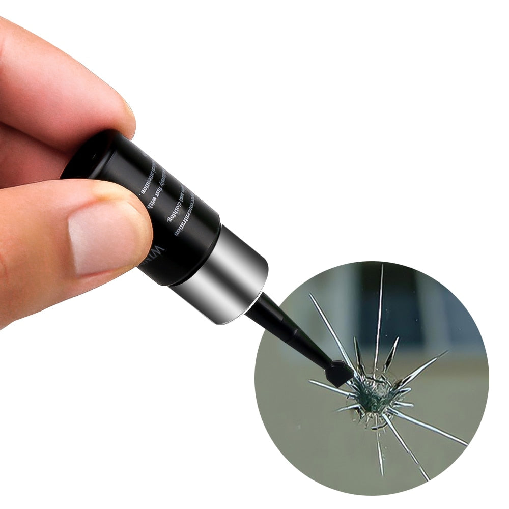 New Car Windshield Repair tool DIY Window Repair Tools Windscreen Glass Scratch Crack Restore Window Screen resin+blade+strips